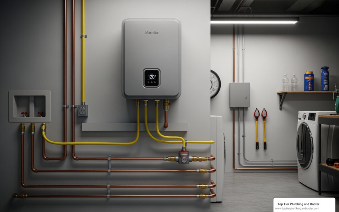 tankless water heater descaling